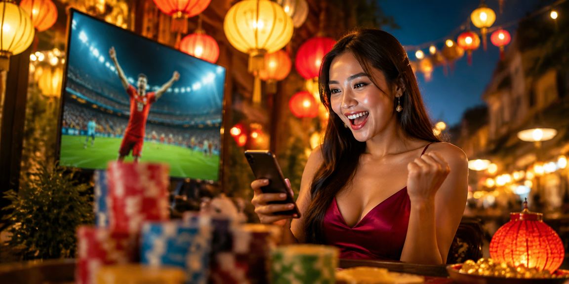 Phong cảnh chợ đêm sôi động ở Hà Nội, nơi người chơi thưởng thức game mới cùng l60
